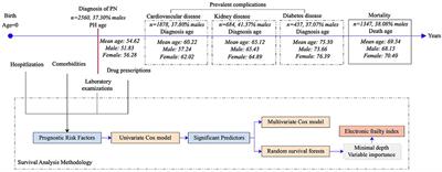 Development of an Electronic Frailty Index for Predicting Mortality and Complications Analysis in Pulmonary Hypertension Using Random Survival Forest Model